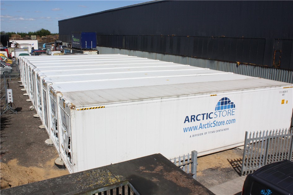 Containers Hire Cold S Refrigerated Self Storage Ireland 9 Bay 40ft Arctic Super